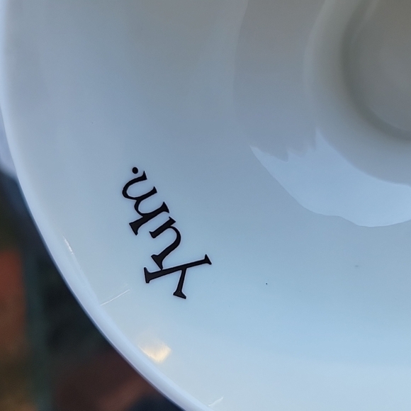 1996 Vintage Baileys Winking Mr & Mrs YUM Creamer & Sugar Dish - Picture 8 of 11